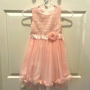 Girls Dress, Jessica Ann Pink Formal Dress Size 6